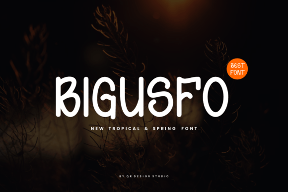 Bigusfo Font - Featured Image