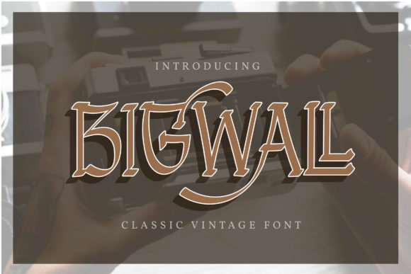 Bigwall Font - Featured Image