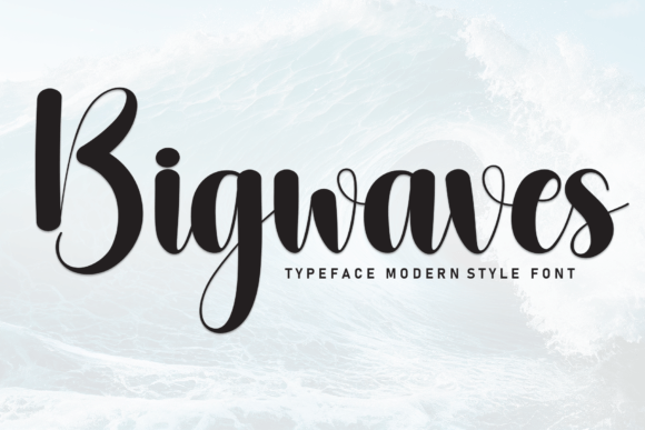 Bigwaves Font - Featured Image