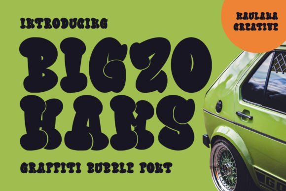 Bigzo Hams Font - Featured Image