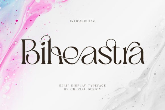Biheastra Font - Featured Image