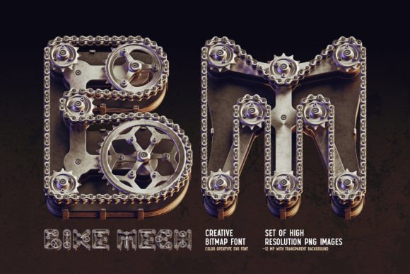 Bike Mech Font - Featured Image