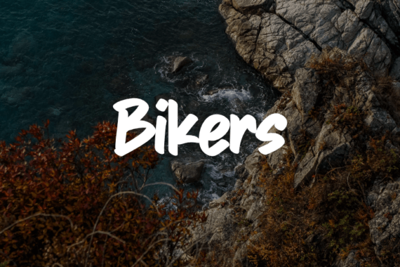 Bikers Font - Featured Image