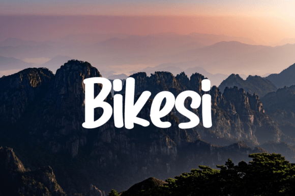 Bikesi Font - Featured Image