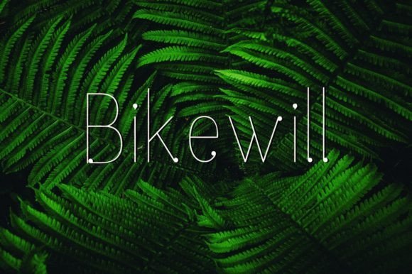 Bikewill Font - Featured Image