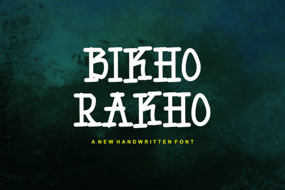 Bikho Rakho Font - Featured Image