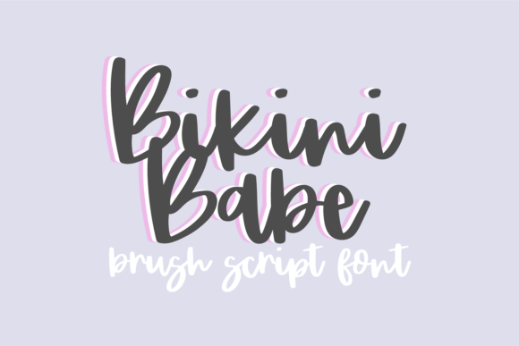 Bikini Babe Font - Featured Image