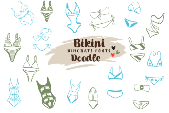 Bikini Doodle Font - Featured Image