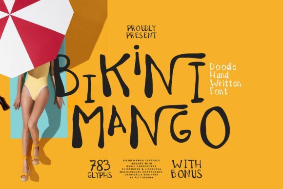 Bikini Mango Font - Featured Image