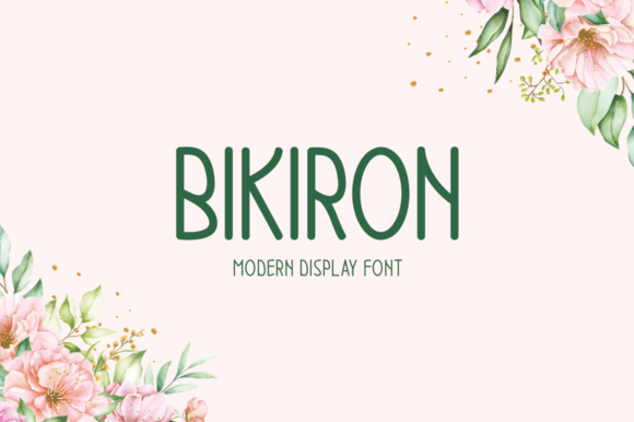 Bikiron Font - Featured Image