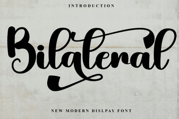 Bilateral Font - Featured Image