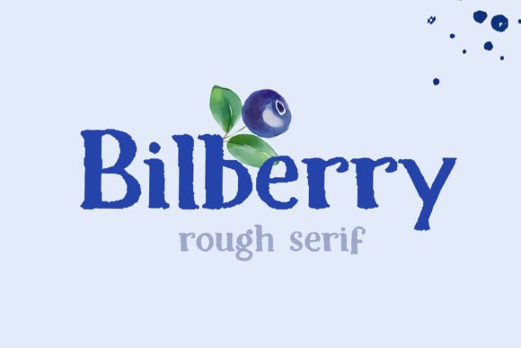 Bilberry Font - Featured Image