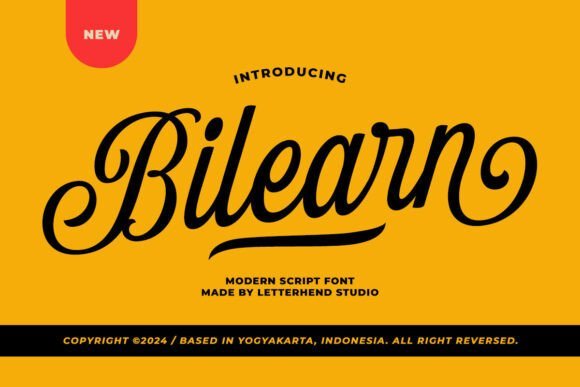 Bilearn Font - Featured Image