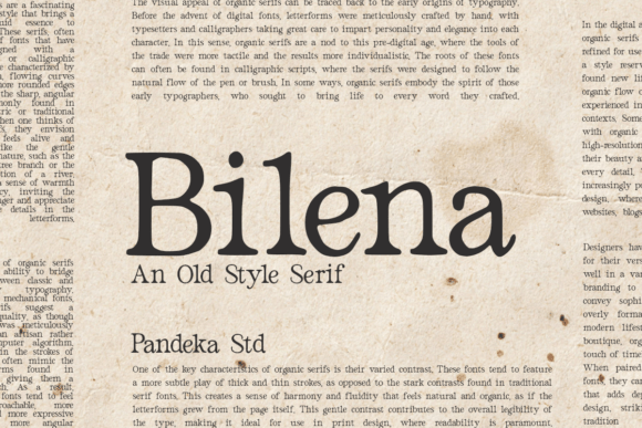 Bilena Font - Featured Image