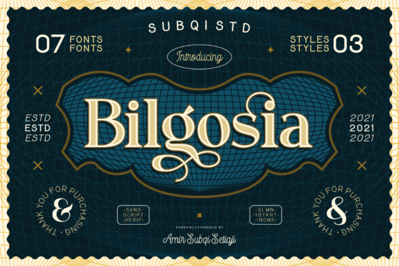 Bilgosia Font - Featured Image