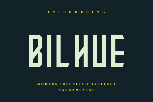 Bilhue Font - Featured Image
