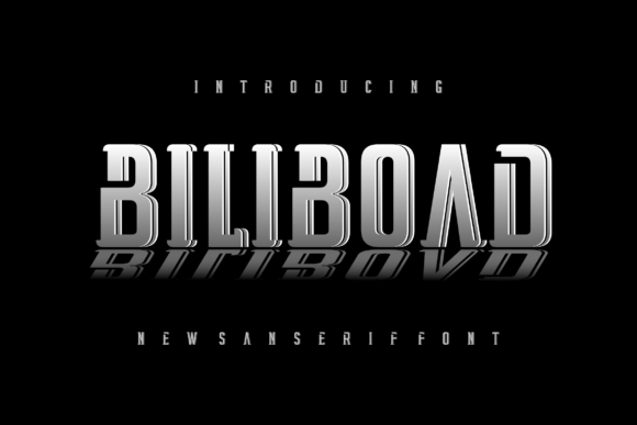 Biliboad Font - Featured Image