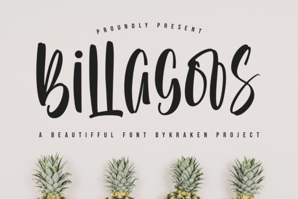 Billagoos Font - Featured Image