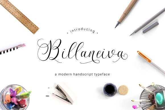 Billaneiva Font - Featured Image