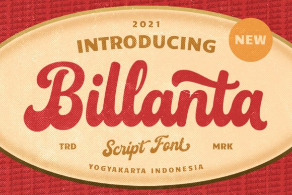 Billanta Font - Featured Image