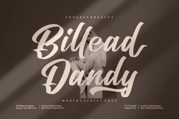 Billead Dandy Font - Featured Image