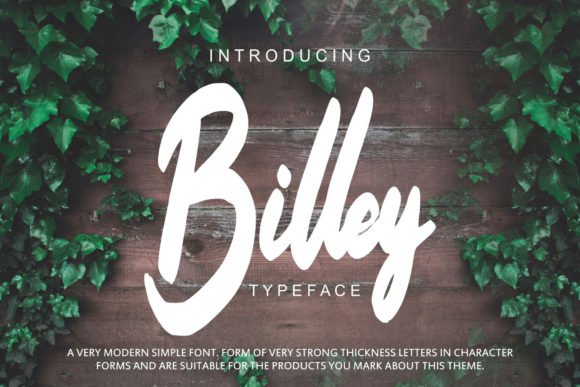 Billey Font - Featured Image