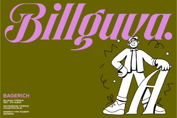 Billguva Font - Featured Image
