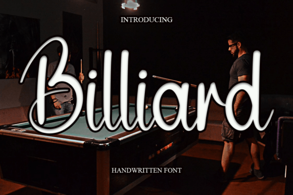 Billiard Font - Featured Image