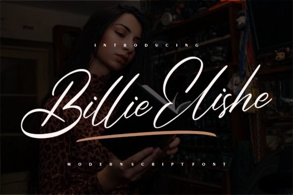 Billie Elishe Font - Featured Image