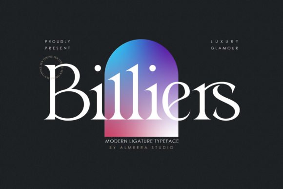 Billiers Font - Featured Image