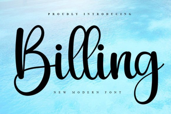 Billing Font - Featured Image