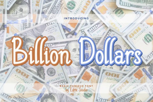 Billion Dollars Font - Featured Image