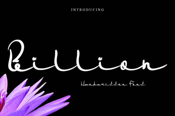 Billion Font - Featured Image