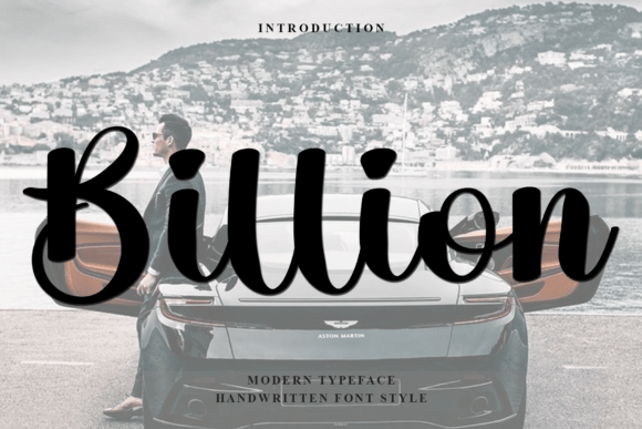 Billion Font - Featured Image