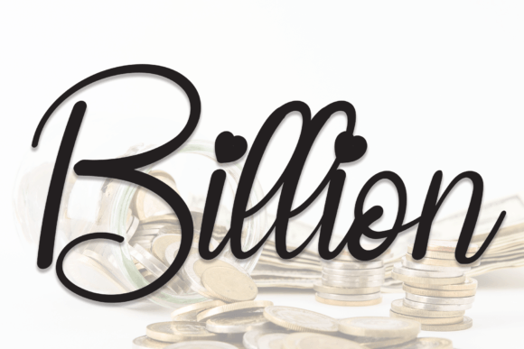 Billion Font - Featured Image