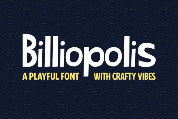 Billiopolis Font - Featured Image