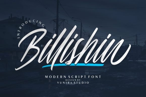 Billishin Font - Featured Image