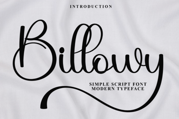 Billowy Font - Featured Image
