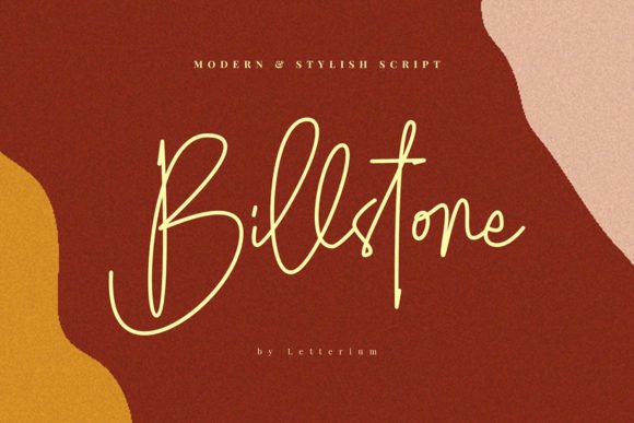 Billstone Font - Featured Image