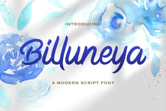 Billuneya Font - Featured Image