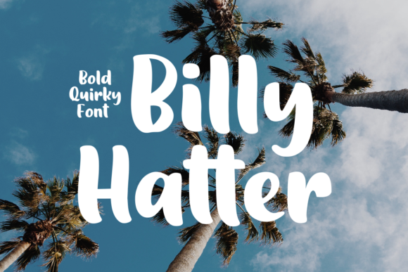 Billy Hatter Font - Featured Image