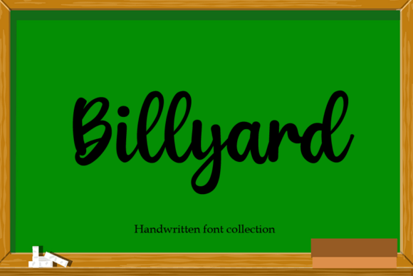 Billyard Font - Featured Image