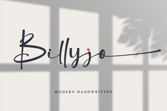 Billyjo Font - Featured Image