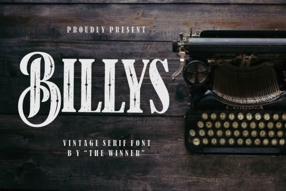 Billys Font - Featured Image