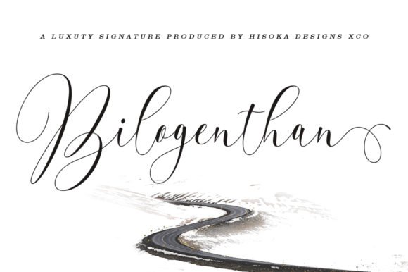 Bilogenthan Font - Featured Image