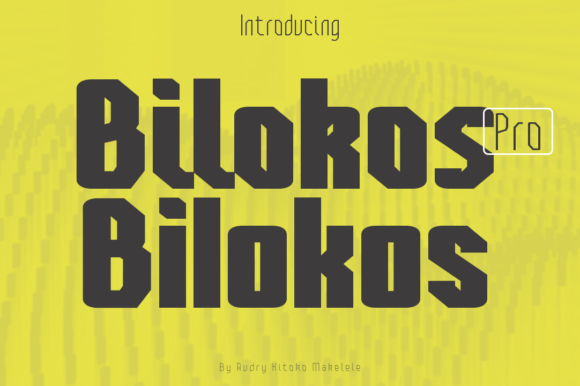 Bilokos Font - Featured Image