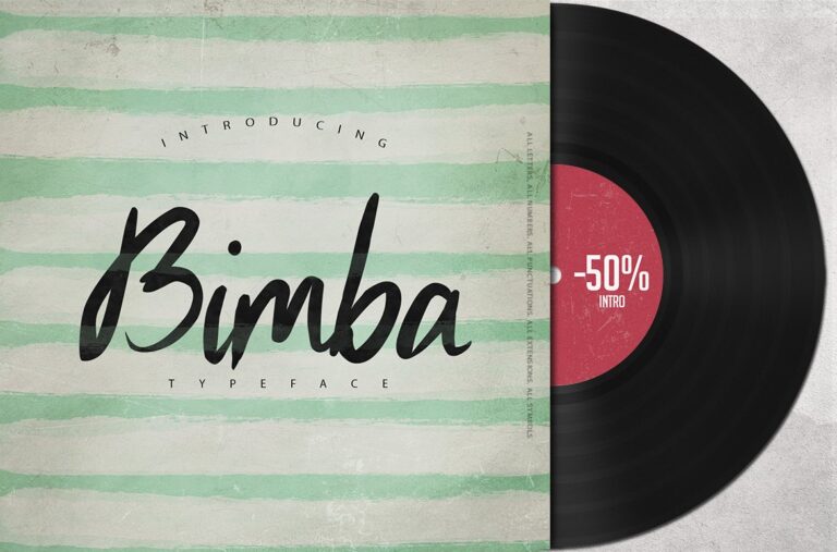 Bimba Font - Featured Image
