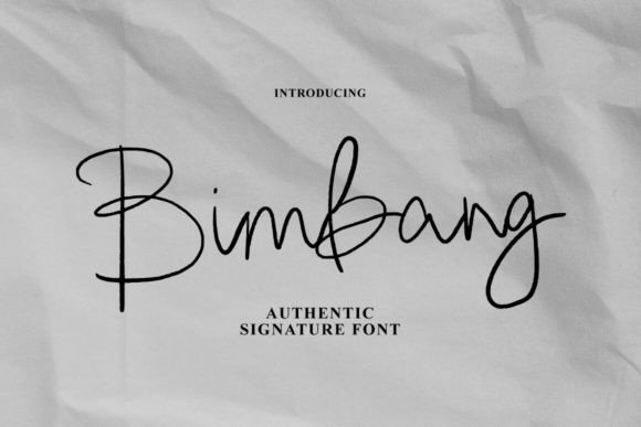 Bimbang Font - Featured Image