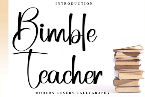 Bimble Teacher Font - Featured Image
