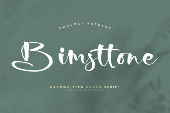 Bimsttone Font - Featured Image
